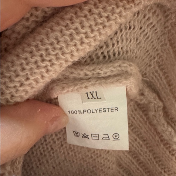 Cream Knit Sweater Sleeveless Vest Dress - Picture 13 of 13